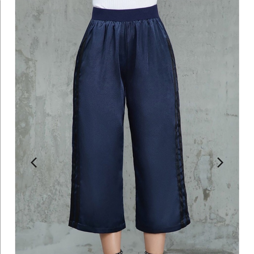 Cropped Track Pants